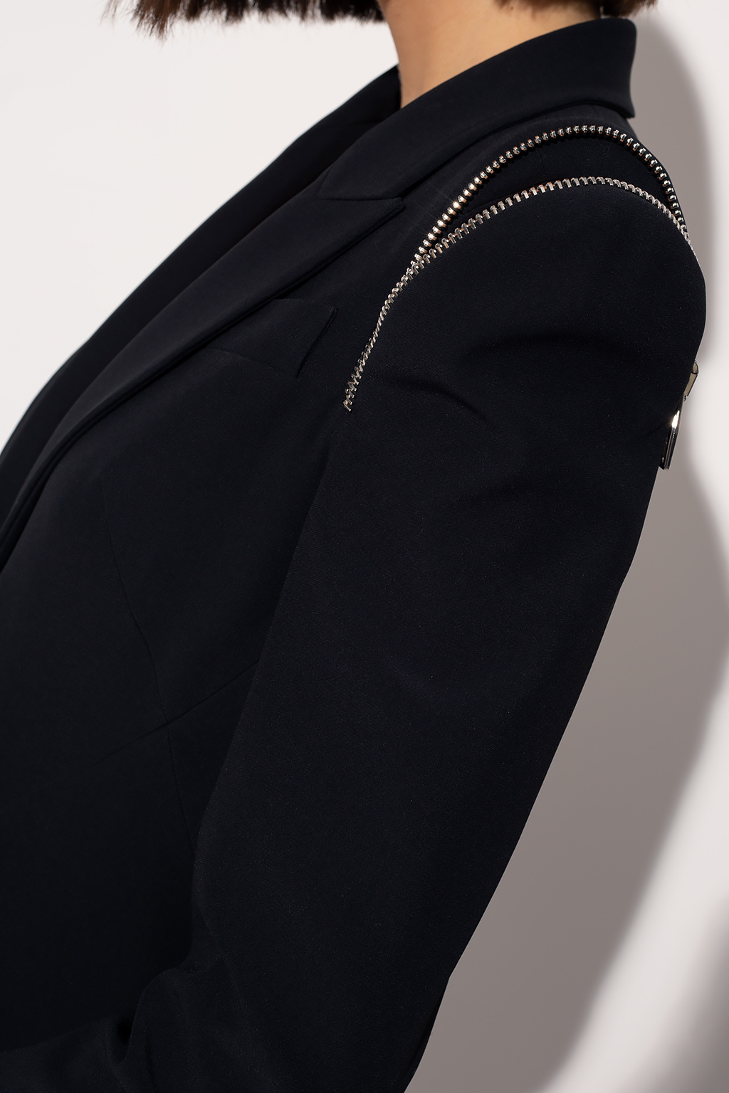 Blazer with zippers Alexander McQueen